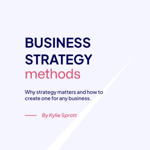Business Strategy Methods