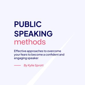 Public Speaking Methods