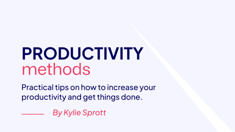 Productivity Methods